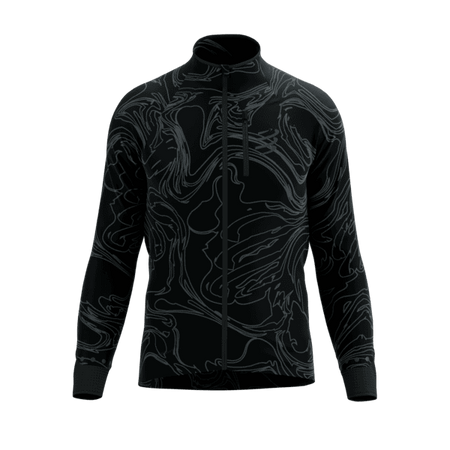 COMPRESSPORT Kurtka biegowa męska HURRICANE WINDPROOF JACKET AURORA black/aurora