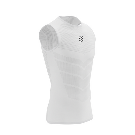 COMPRESSPORT Koszulka termoaktywna męska ON/OFF TANK TOP white