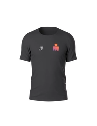 COMPRESSPORT Koszulka biegowa z krótkim rękawem TRAINING SS T-SHIRT IRONMAN 2025 black sunset