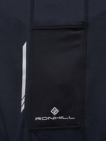 RONHILL Spodnie biegowe męskie TECH REFLECT TIGHT black/reflect