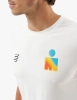 COMPRESSPORT Koszulka biegowa z krótkim rękawem TRAINING SS T-SHIRT IRONMAN 2025 sugar sunrise