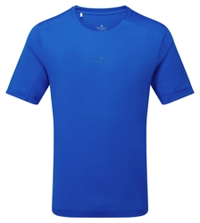 RONHILL Koszulka biegowa męska TECH S/S TEE seafaring/deep laguna