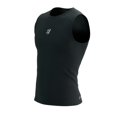 COMPRESSPORT Koszulka biegowa męska TRAIL RACING TANK black