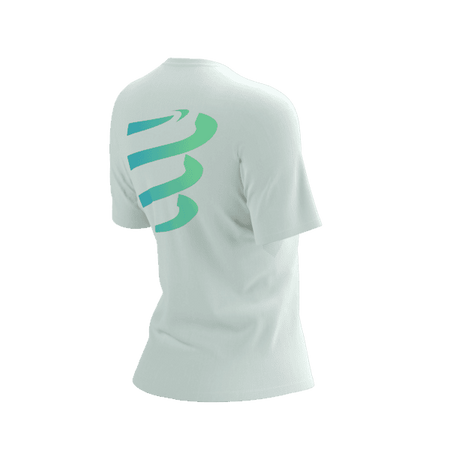 COMPRESSPORT Koszulka lifestyle damska PODIUM SS T-SHIRT star white