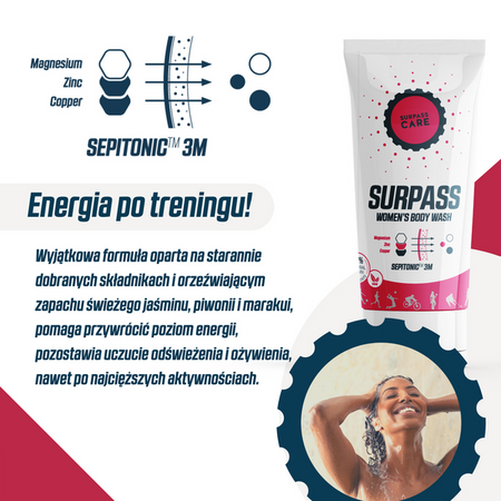 SURPASS Żel pod prysznic dla kobiet WOMEN'S BODY WASH 250 ml