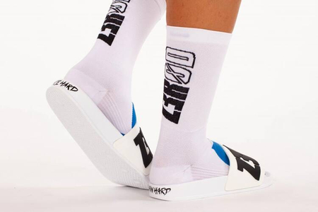ZEROD Klapki sportowe TECH SLIDES white