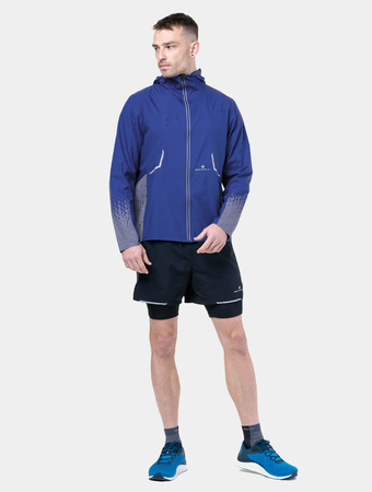 RONHILL Kurtka do biegania męska TECH REFLECT JACKET ocean/reflect