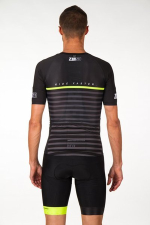 ZEROD Koszulka rowerowa męska CYCLING JERSEY MAN Marinere Black