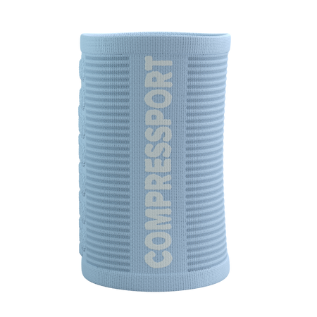 COMPRESSPORT Frotka na nadgarstek SWEATBAND 3D.DOTS cashmere blue/white