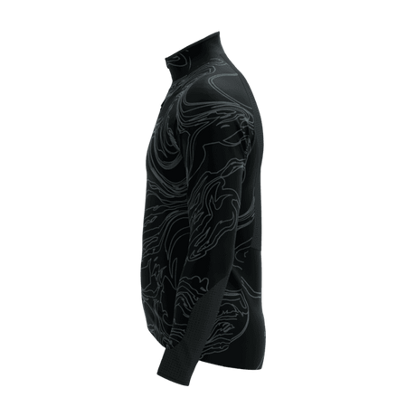 COMPRESSPORT Kurtka biegowa męska HURRICANE WINDPROOF JACKET AURORA black/aurora