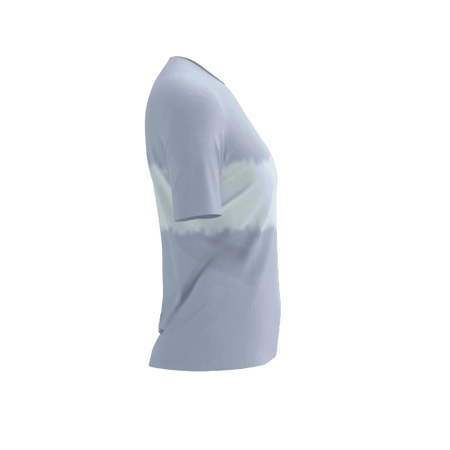 COMPRESSPORT Koszulka biegowa damska PERFORMANCE SS T-SHIRT lavender/white