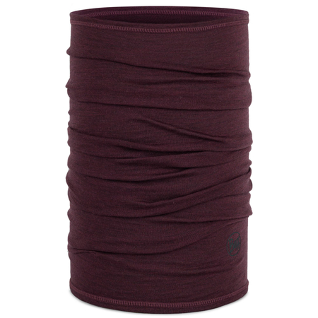 BUFF Chusta wielofunkcyjna LIGHTWEIGHT MERINO solid garnet