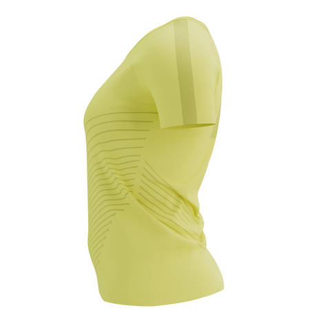 COMPRESSPORT Koszulka biegowa damska PERFORMANCE SS T-SHIRT green sheen