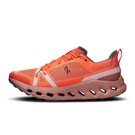 ON RUNNING Buty do biegania w terenie CLOUDSURFER TRAIL flame/dustrose