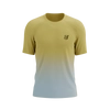 COMPRESSPORT Koszulka biegowa PERFORMANCE SS T-SHIRT ceylon yellow/gray dawn