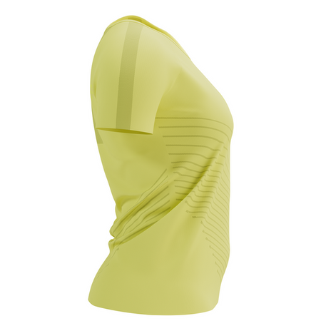 COMPRESSPORT Koszulka biegowa damska PERFORMANCE SS T-SHIRT green sheen