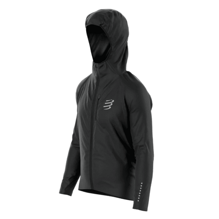 COMPRESSPORT Kurtka biegowa przeciwdeszczowa THUNDERSTORM WATERPROOF JACKET black