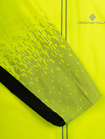 RONHILL Kurtka do biegania męska TECH REFLECT JACKET flyellow/blck/reflect