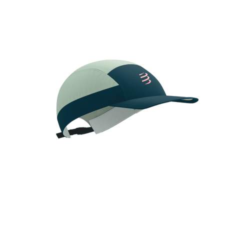 COMPRESSPORT Czapka biegowa 5 PANEL LIGHT CAP stargazer/aqua