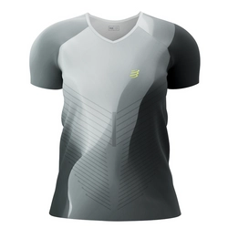 COMPRESSPORT Koszulka biegowa damska PERFORMANCE SS T-SHIRT black/white