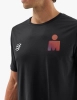 COMPRESSPORT Koszulka biegowa z krótkim rękawem TRAINING SS T-SHIRT IRONMAN 2025 black sunset