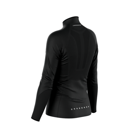 COMPRESSPORT Kurtka biegowa damska HURRICANE WINDPROOF JACKET black