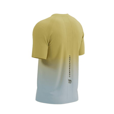 COMPRESSPORT Koszulka biegowa PERFORMANCE SS T-SHIRT ceylon yellow/gray dawn