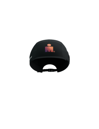COMPRESSPORT Czapka biegowa 5 PANEL LIGHT CAP IRONMAN 2025 black sunset
