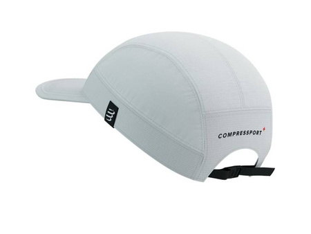 COMPRESSPORT Czapka biegowa 5 PANEL LIGHT CAP white