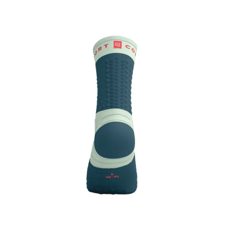 COMPRESSPORT Skarpetki do biegania ULTRA TRAIL SOCKS V2.0 stargazer/aqua/fluo red