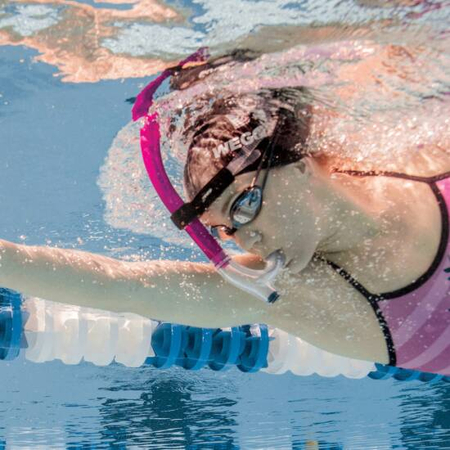FINIS Rurka czołowa SWIMMERS SNORKEL SENIOR pink