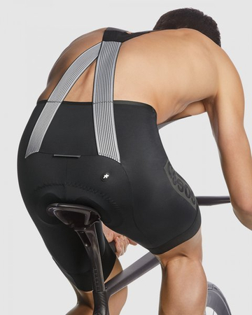 ASSOS Spodenki rowerowe EQUIPE RS BIB SHORTS S9 WERKSTEAM Black Series