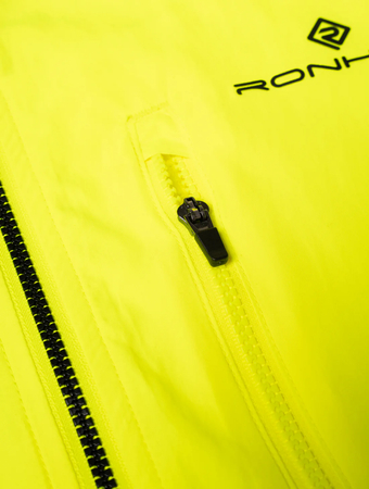 RONHILL Kurtka do biegania męska CORE JACKET fluo yellow/black