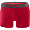 COMFYBALLS Bokserki LONG COTTON red charcoal