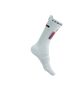 COMPRESSPORT Skarpetki rowerowe PRORACING SOCKS V4 BIKE IRONMAN 2025 white/sunset