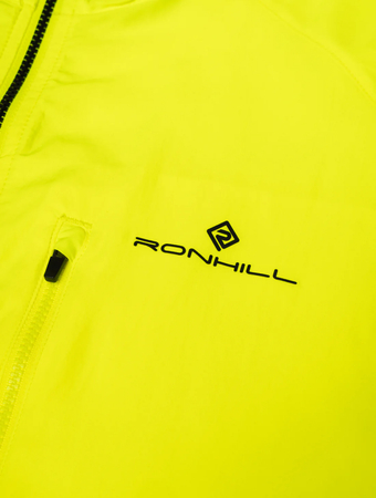 RONHILL Kurtka do biegania męska CORE JACKET fluo yellow/black