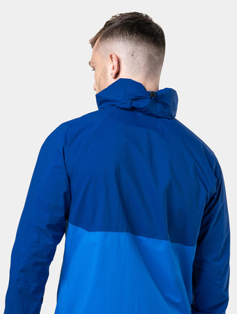 RONHILL Wodoodporna kurtka biegowa męska TECH STORM JACKET ocean/electric blue