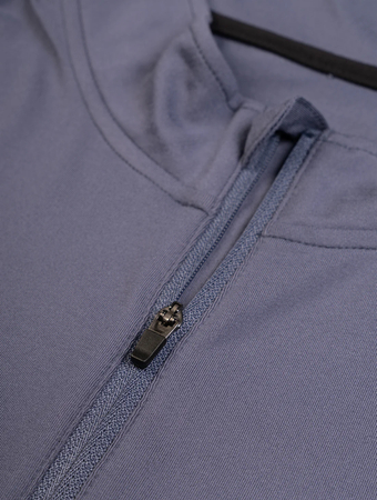 RONHILL Bluza biegowa męska TECH REFLECT 1/2 ZIP anchor/reflect