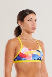 ZEROD Top damski SWIM TOP brushwave
