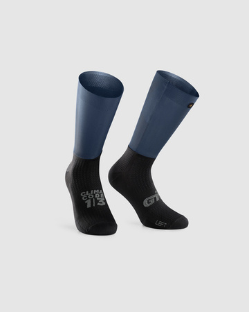 ASSOS Skarpetki rowerowe GTO SOCKS Yubi Blue