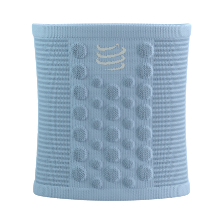 COMPRESSPORT Frotka na nadgarstek SWEATBAND 3D.DOTS cashmere blue/white