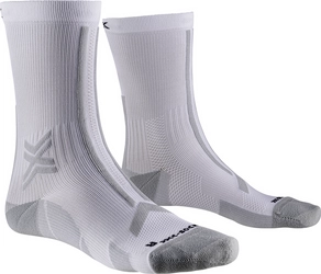 X-SOCKS Skarpety biegowe TRAILRUN DISCOVER CREW arctic white/pearl grey