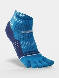 HILLY Skarpetki do biegania z palcami TOE SOCKLET electric blue/mid blue/white