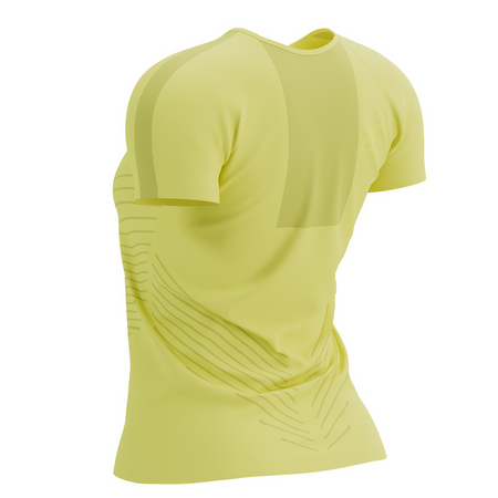 COMPRESSPORT Koszulka biegowa damska PERFORMANCE SS T-SHIRT green sheen