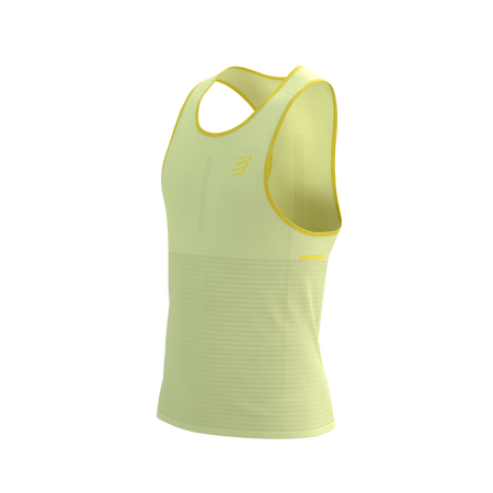 COMPRESSPORT Koszulka biegowa PRO RACING SINGLET elf yellow