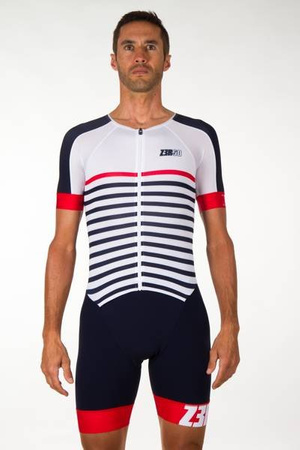 ZEROD Strój triathlonowy RACER TT SUIT Marinere Navy