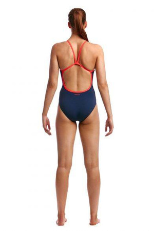 FUNKITA Strój kąpielowy damski jednoczęściowy SINGLE STRAP ONE PIECE ocean