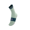 COMPRESSPORT Skarpetki do biegania trailowe PRORACING SOCKS V4 TRAIL aqua/stargazer/cyclamen