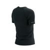 COMPRESSPORT Koszulka biegowa damska TRAIL RACING SS T-SHIRT black