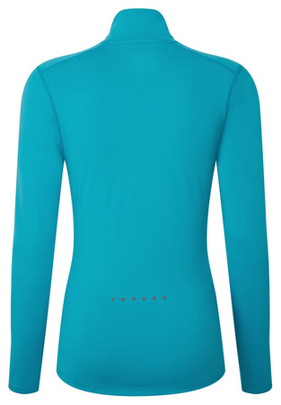 RONHILL Bluza biegowa damska CORE THERMAL 1/2 ZIP TEE azure/bright white